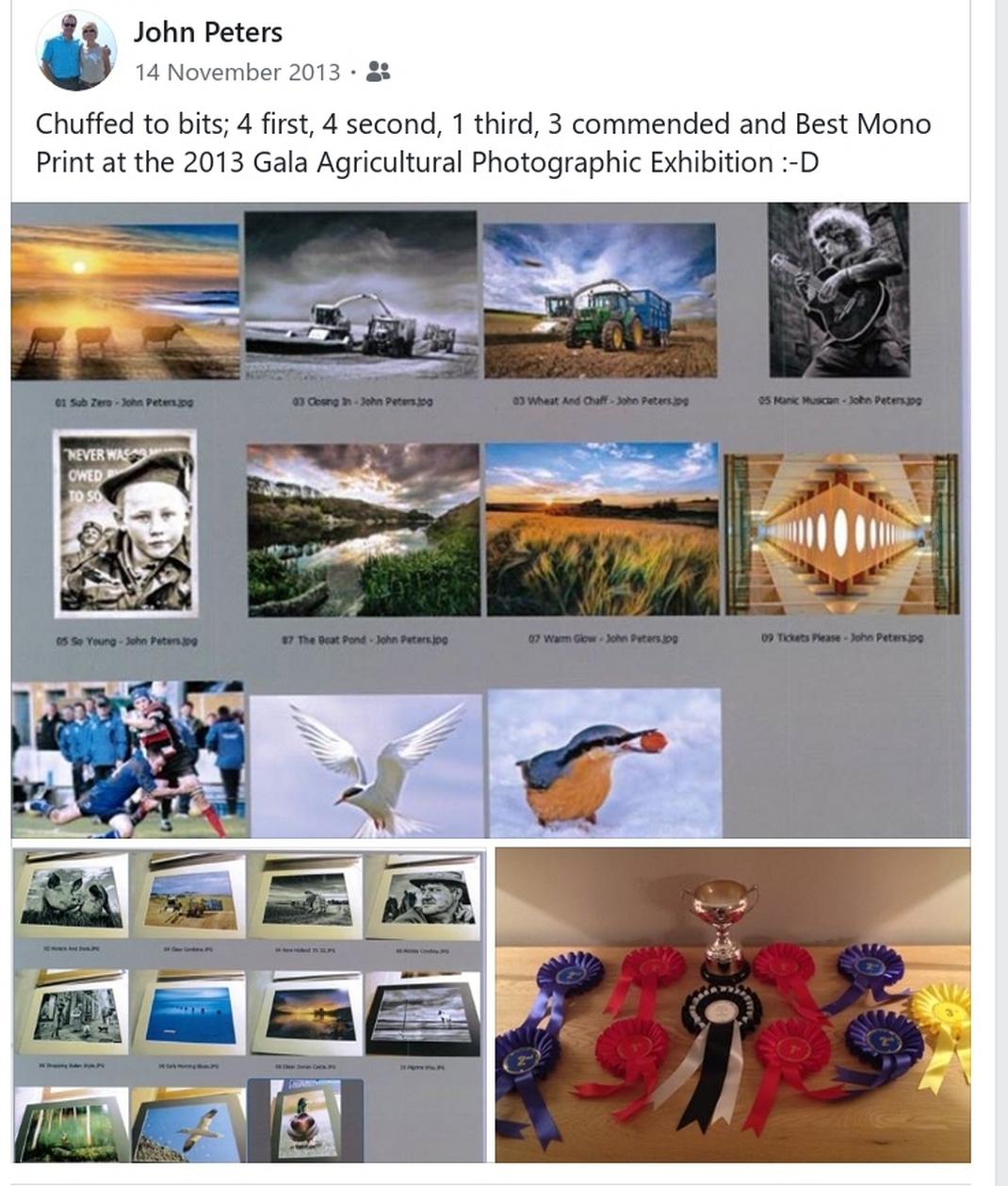 agricultural show prizes