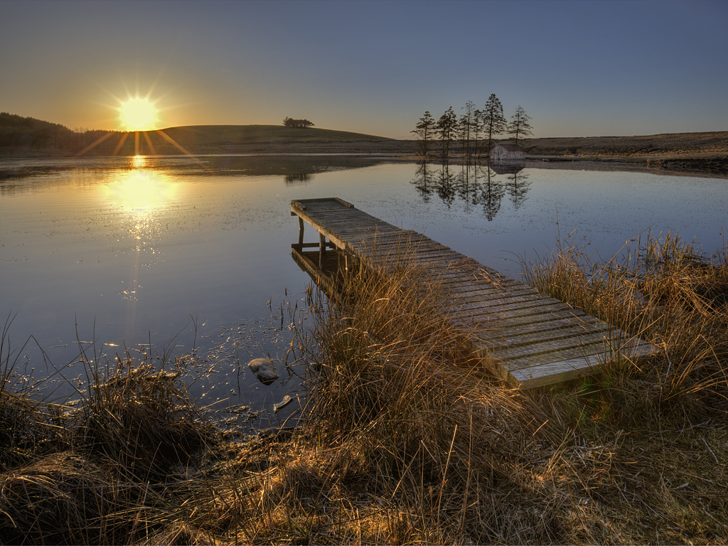 Synton Loch near Selkirk